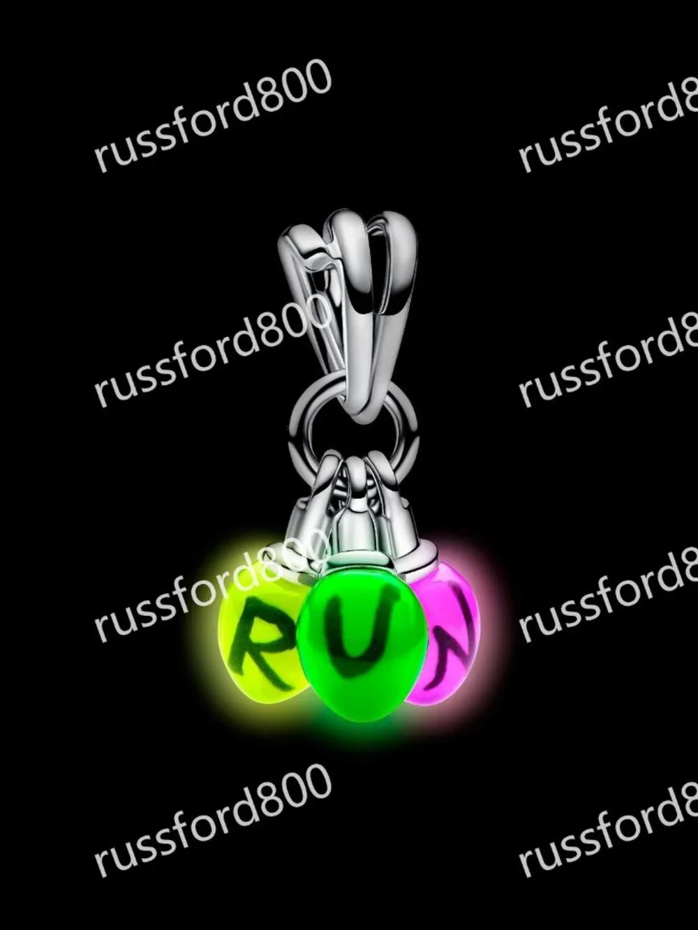 Pandora Stranger Things Glow-in-the-dark Run Dangle Charm